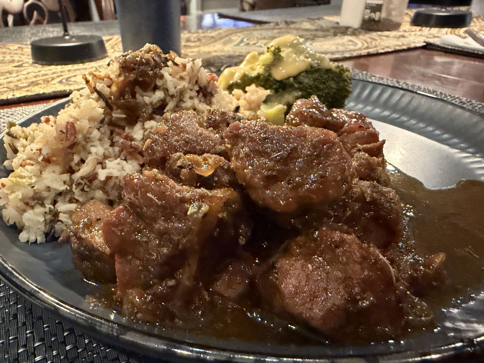 Braised Pork with Honey, Orange, Herbs & Rosemary