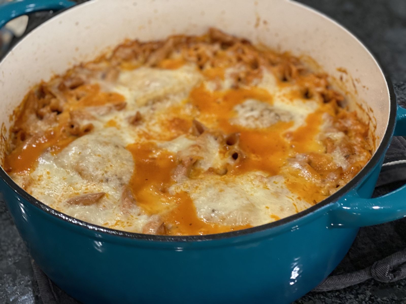 Chipotle Chicken Pasta Casserole