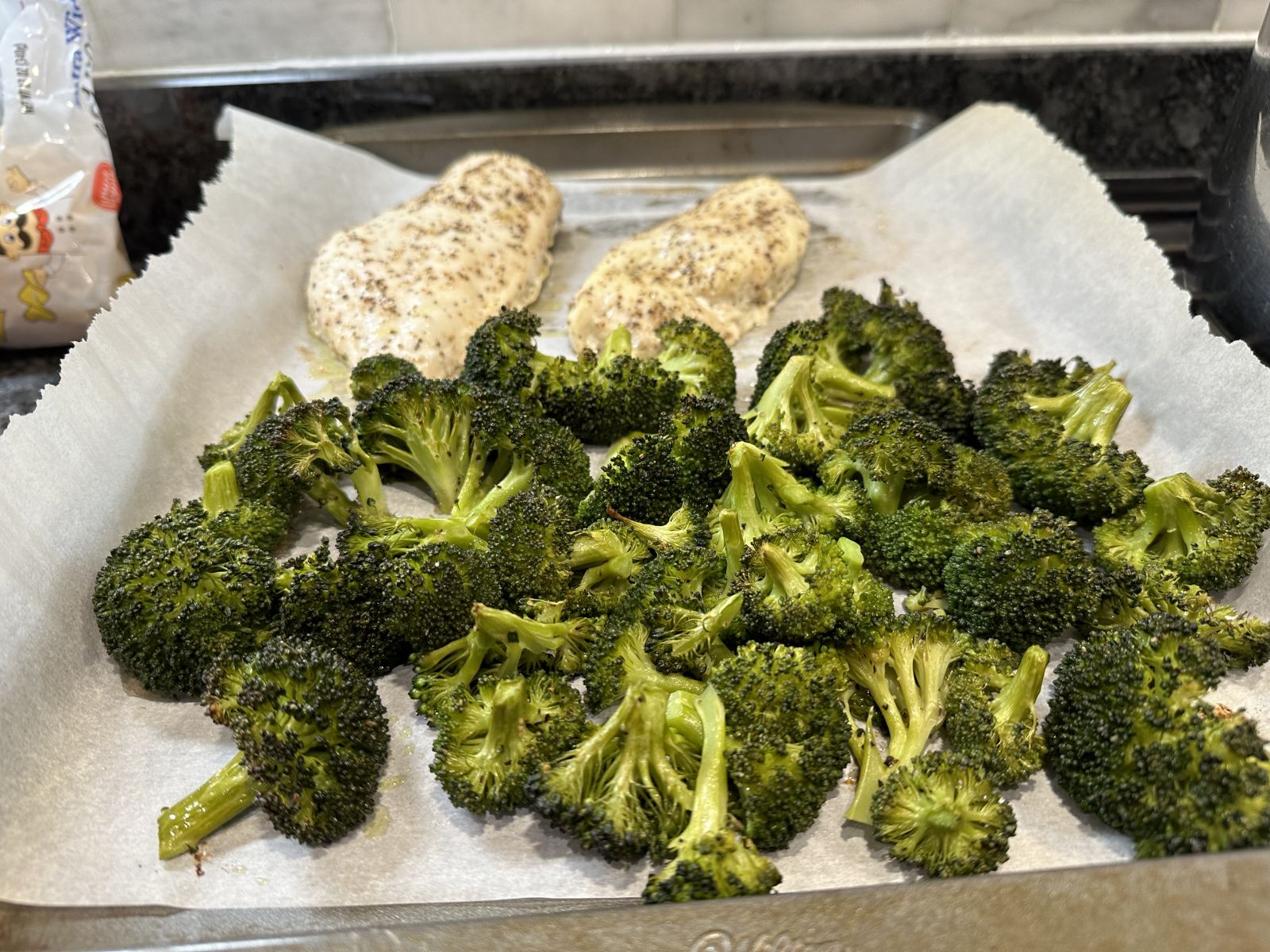 Creamy Parmesan Chicken and Broccoli Pasta