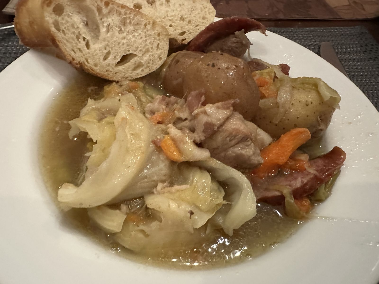 Potée au Chou French Cabbage Stew
