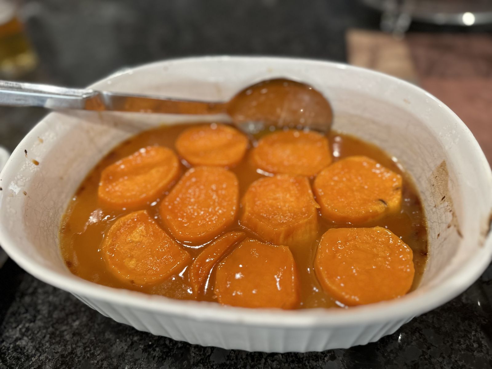 Orange Glazed Sweet Potatoes