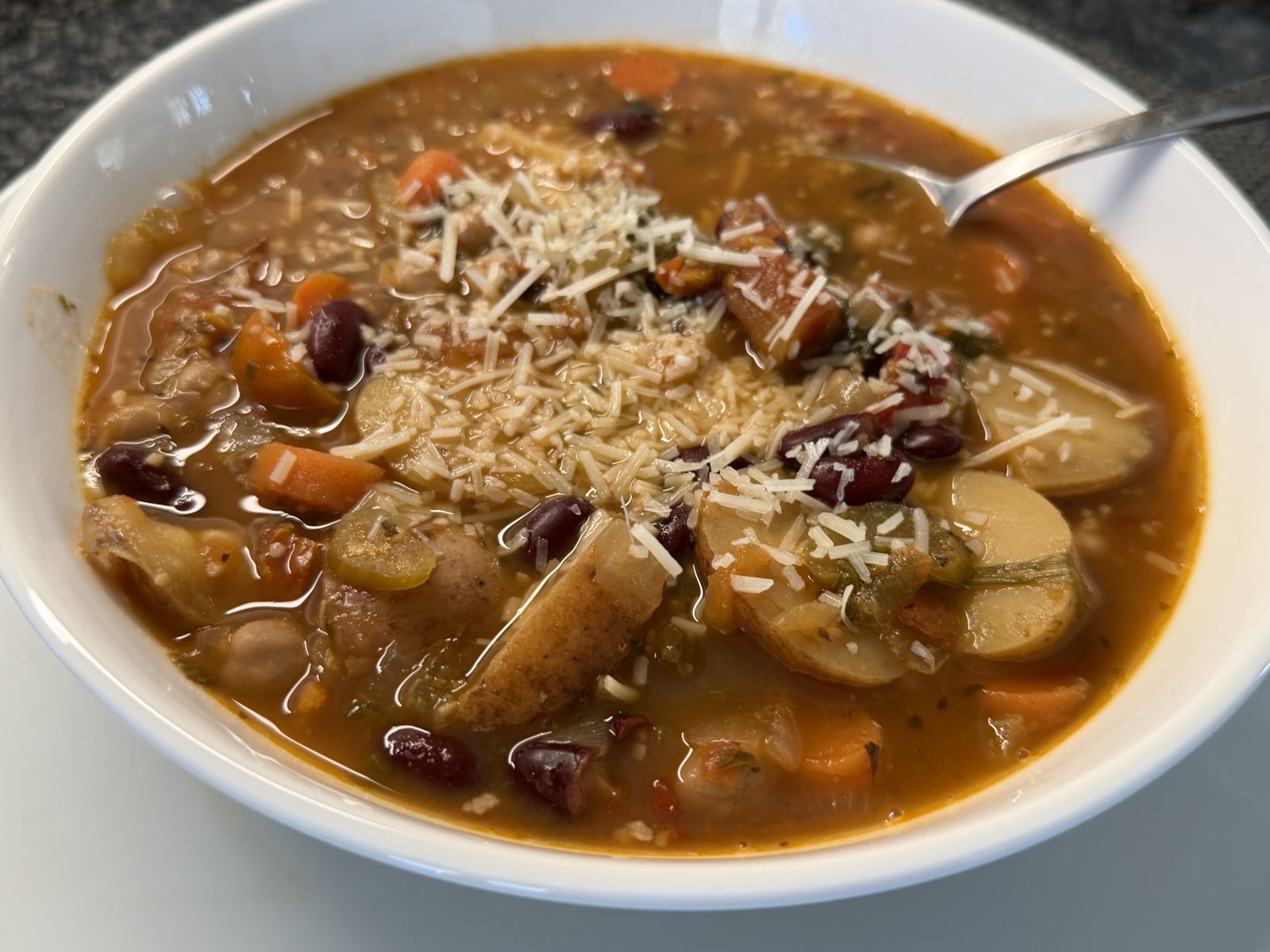 Seasonal Italian Minestrone Soup