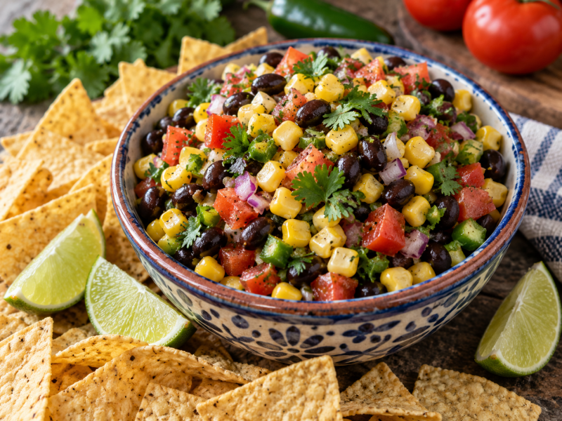Corn and Black Bean Salsa