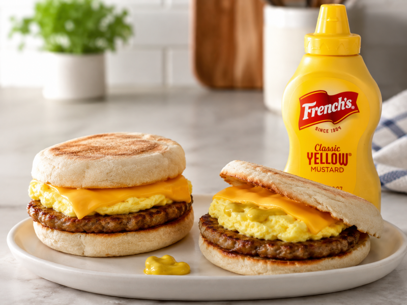 Sausage, Egg & Cheese English Muffin