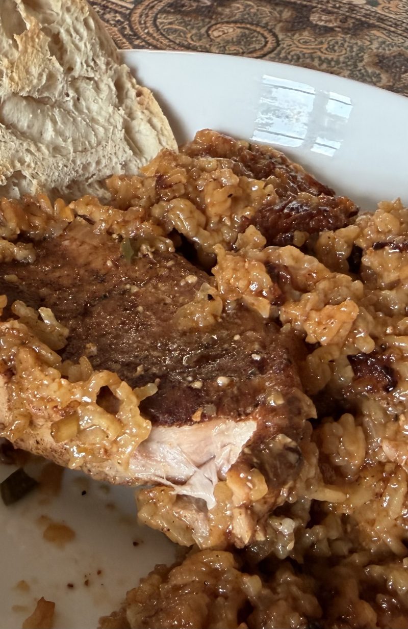Lemongrass Mexican Pork Chops and Rice — T’beet Style