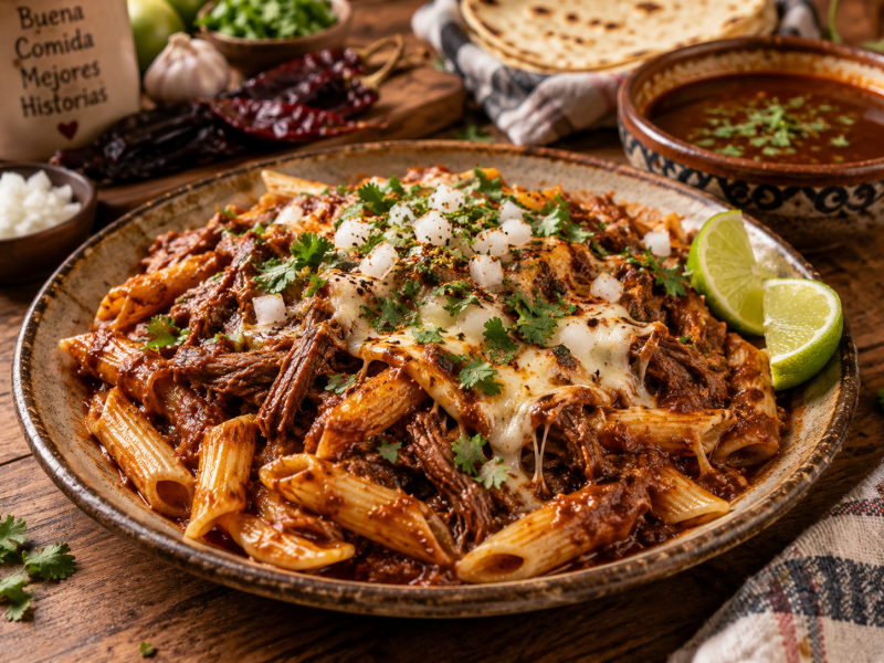 Birria Pasta
