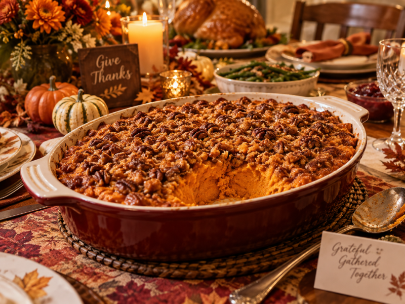 Sweet Potato Soufflé