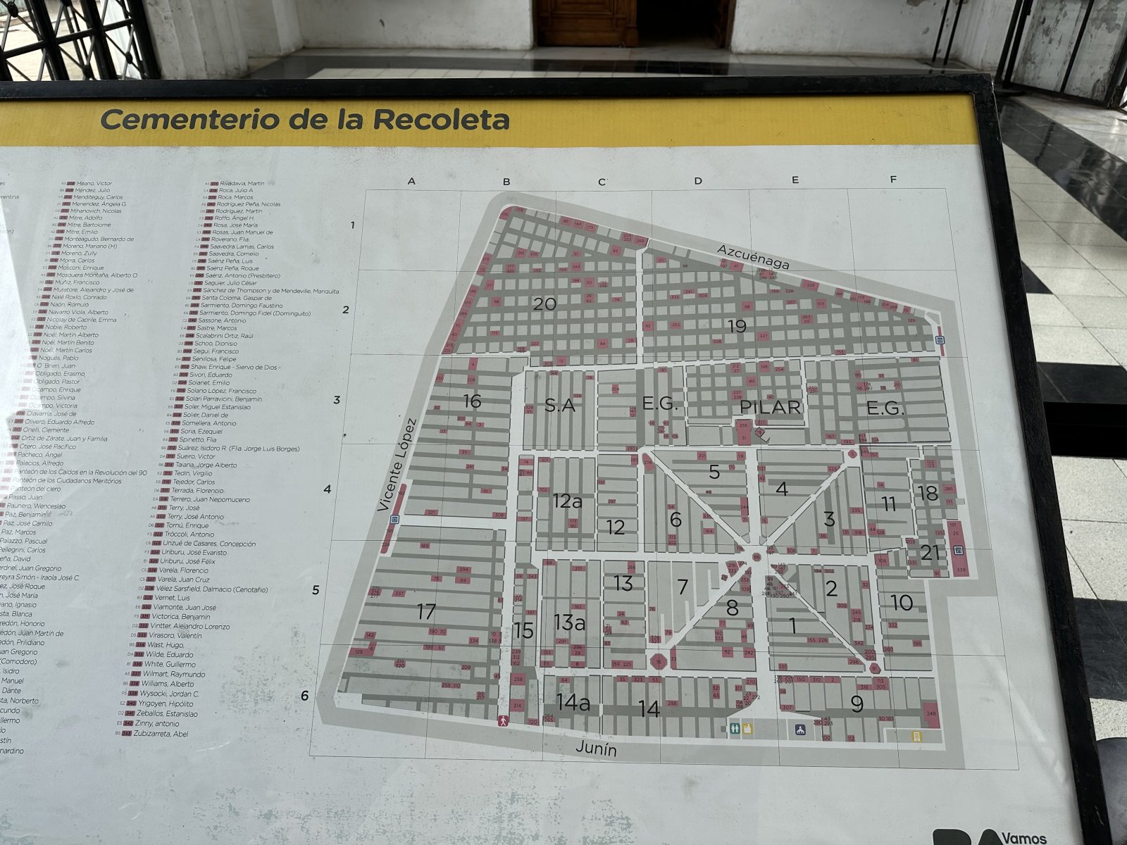 La Recoleta Cemetary Buenos Aires