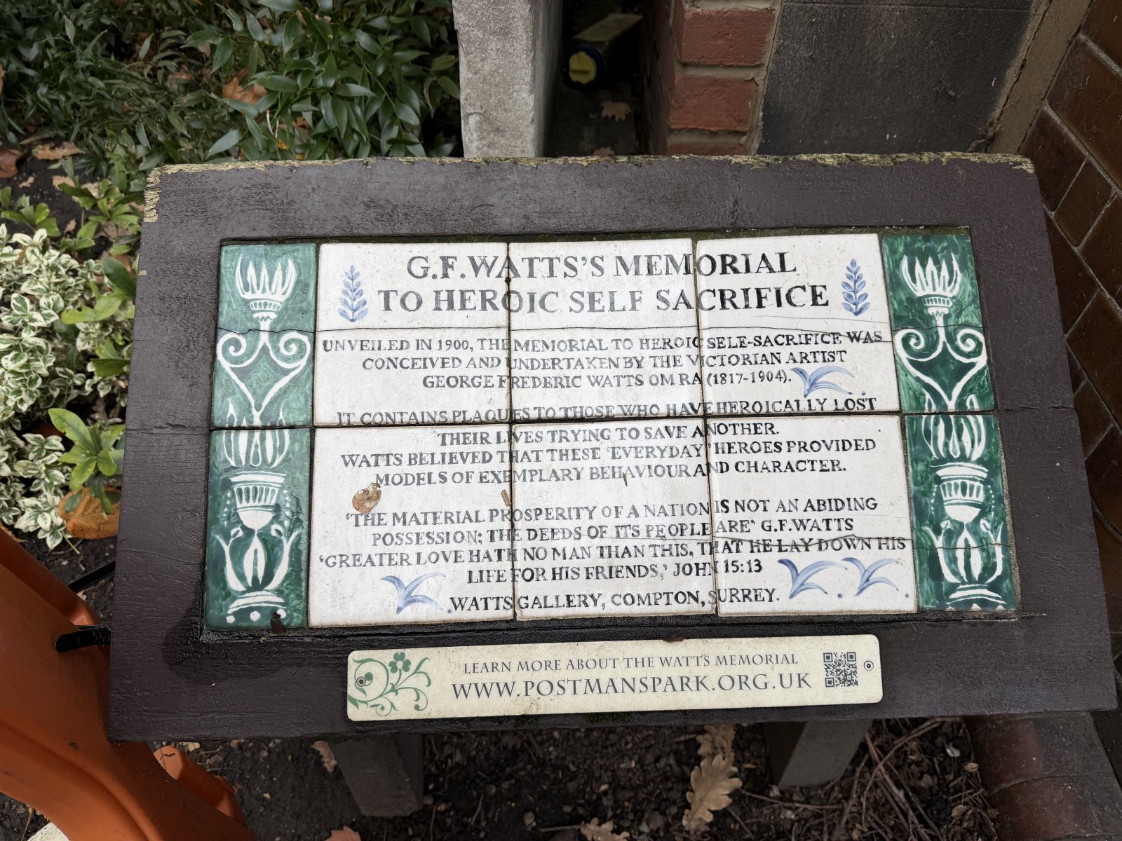 Postman’s Park - London