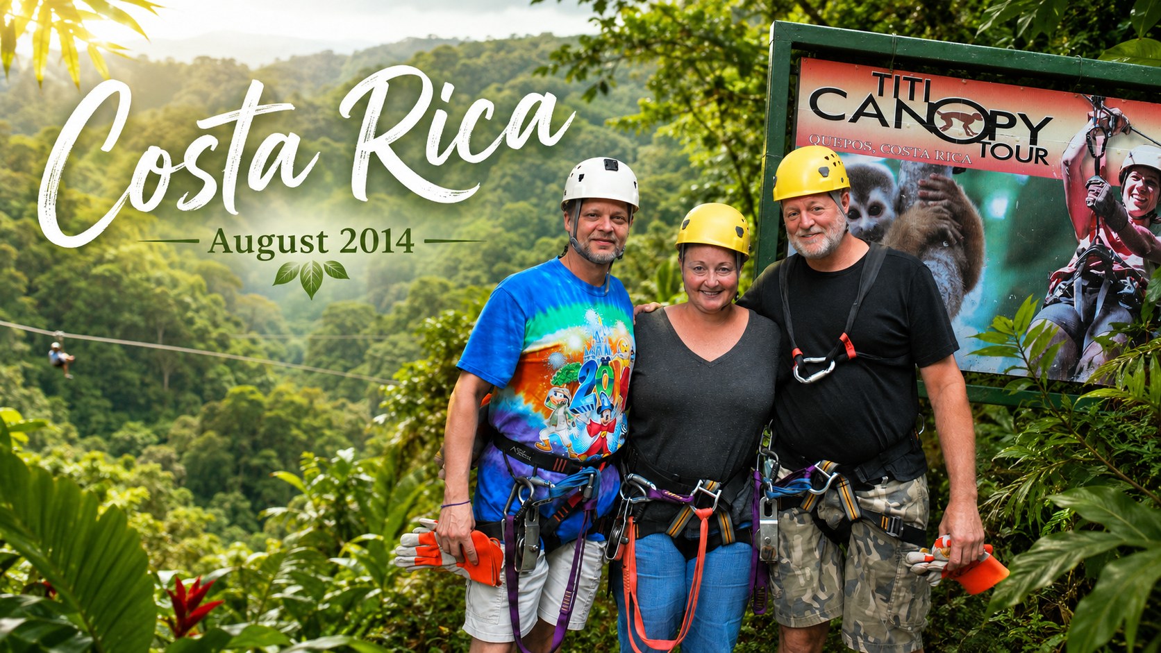 Costa Rica 2014 - Titi Canopy Tour